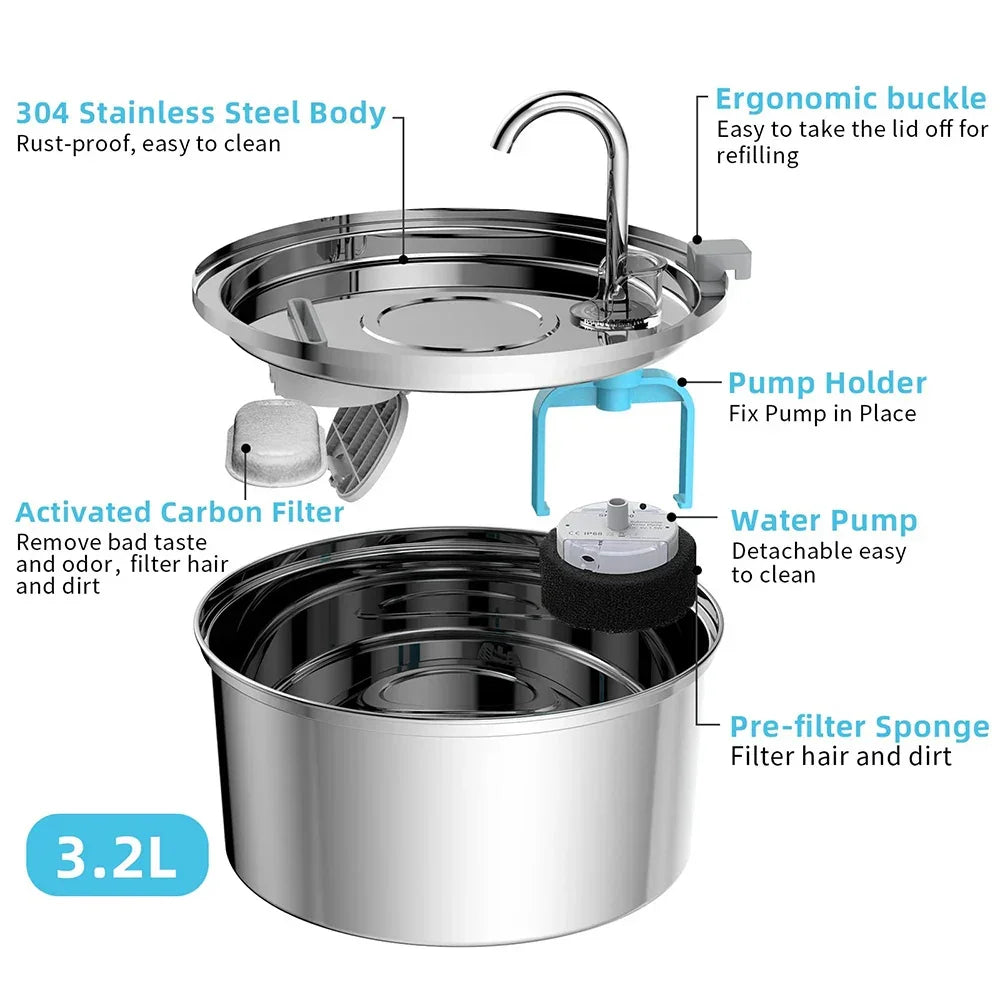 Smart Cat Water Fountain