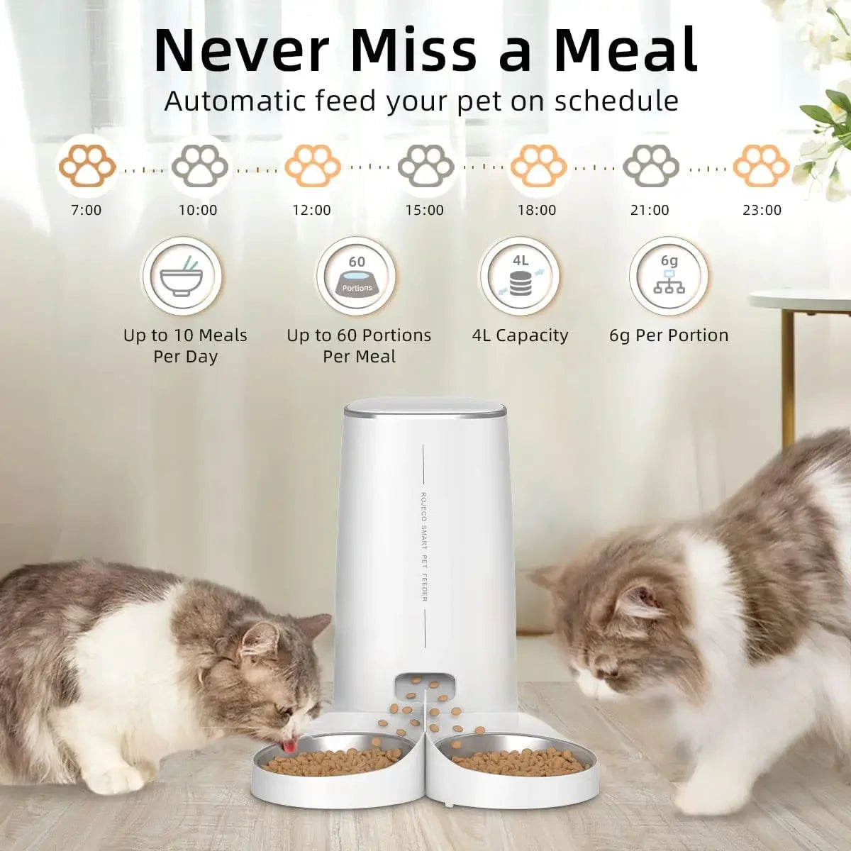 Smart Automatic Cat Feeder