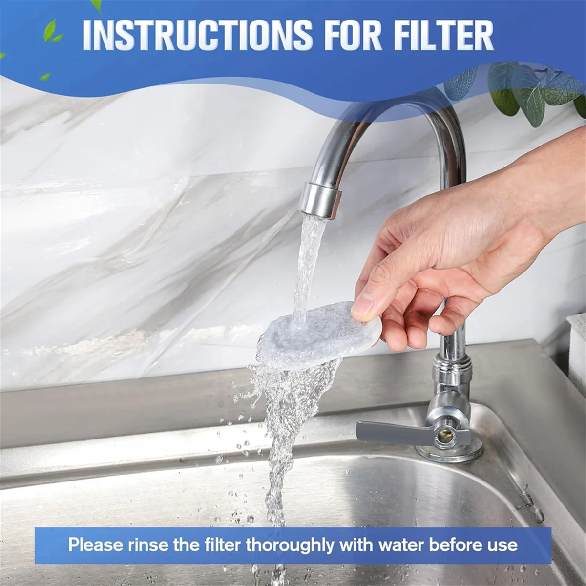 Pack 48 Filtros de Repuesto para Fuente de Agua para Gatos